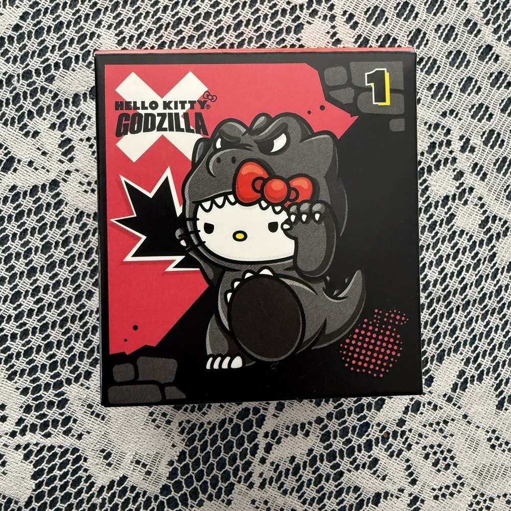 2026 McDonald's Hello Kitty Godzilla Figure NIB #1